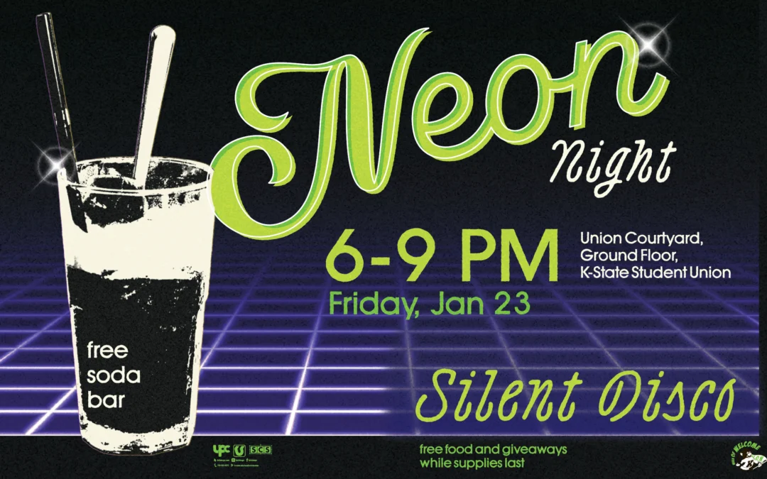 Kansas State Silent Disco Neon Nights